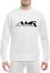 Свитшот мужской Globuspioner Aston Martin AMR спереди класический рукав белый
