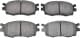 2201RIOF Febest Тормозные колодки