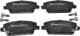 P 28 037 Brembo Гальмівні колодки для Honda Civic