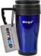 Mega PR040 400 мл, синя термокружка