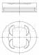 011pi00110001 Mahle Поршень двигуна