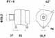 MG812 Mahle Генератор
