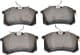 22-0100-1 Metelli Тормозные колодки