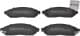 05P1495 LPR Тормозные колодки