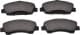 0986494713 Bosch Тормозные колодки