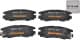 NP3013 Nisshinbo Тормозные колодки