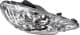 5501121RLDEM Depo Основна фара для Peugeot 206