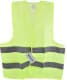 Жилет світловідбивний Zollex зелений з вертикальними смугами