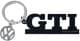 Брелок VAG GTI чорний GTIKH02