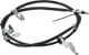 8140 50166 Triscan Трос ручного тормоза для Mazda 5
