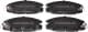 36632 A.B.S. Гальмівні колодки