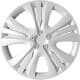 Комплект колпаков на колеса Кенгуру Lux цвет серебристый R13