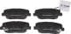 22-0901-0 Metelli Тормозные колодки