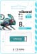 Флешка Wibrand Chameleon 8 ГБ WI20CH8U6LU