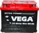 Аккумулятор VEGA 6 CT-60-L Econom V60048113