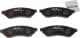 SP1252 Hi-Q Гальмівні колодки