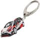 Брелок Toyota Yaris WRC черный + красный + белый TBMM11800R20