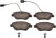 0859.12 Remsa Тормозные колодки