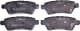 025 242 4016/W Meyle Тормозные колодки для Nissan Pathfinder
