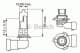 Автолампа Bosch Pure Light HB3 P20d 60 W 1987302152