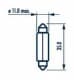 Автолампа Narva C10W SV8,5 10 W прозрачная 17316_10