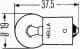 Автолампа Behr Hella Standard R5W BA15s 5 W прозрачная 8ga002071241