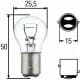Автолампа Behr Hella P21/5W BAY15d 21 W прозора 8gd002078241