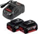 Комплект зарядки Bosch GBA 18V 5.0Ah + GAL 1880 CV