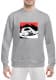 Свитшот мужской Globuspioner Skoda Art спереди класический рукав серый