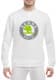 Свитшот мужской Globuspioner Skoda Auto Big Logo спереди класический рукав белый