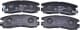 P 54 012 Brembo Тормозные колодки
