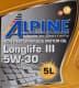 Alpine Longlife III 5W-30 (5 л) моторна олива