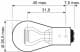 Автолампа Valeo Essential P21/5W BAY15d 21 W прозрачная 032207