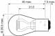 Автолампа Valeo Essential P21/4W BAZ15d 21 W прозрачная 032105