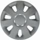 Комплект колпаков на колеса JESTIC Ares цвет серебристый R14