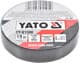Изолента Yato YT-81500 черная на тканевой основе 19 мм x 15 м