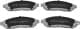 50-01-121 Ashika Тормозные колодки