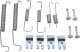 1 987 475 283 Bosch Монтажний комплект барабанних гальмівних колодок