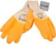 Рукавички робочі MasterTool хб з нітриловим покриттям помаранчеві, M 8" (830405S)