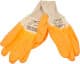 Рукавички робочі MasterTool хб з нітриловим покриттям помаранчеві, M 8" (830405S)