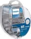 Автолампа Philips WhiteVision Ultra H1 P14,5s 55 W светло-голубая 12258WHUSM