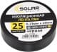 Изолента Solar it025 черная ПВХ 19 мм х 25 м