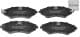 209149 Solgy Тормозные колодки
