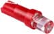 Автолампа Pulso T5 0,5 W красная LP-240318