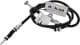 BC-153R Japanparts Трос ручного гальма