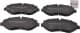 P50129 Brembo Тормозные колодки