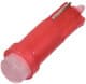 Автолампа AllLight T5 W1,2W W2x4,6d червона T5COBR