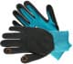 Перчатки рабочие Gardena Oeko-Tex полиэстеровые с нитриловым покрытием голубые