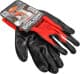 Перчатки рабочие Doloni D-Oil синтетические с нитриловым покрытием красные