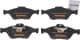 NP5008 Nisshinbo Тормозные колодки